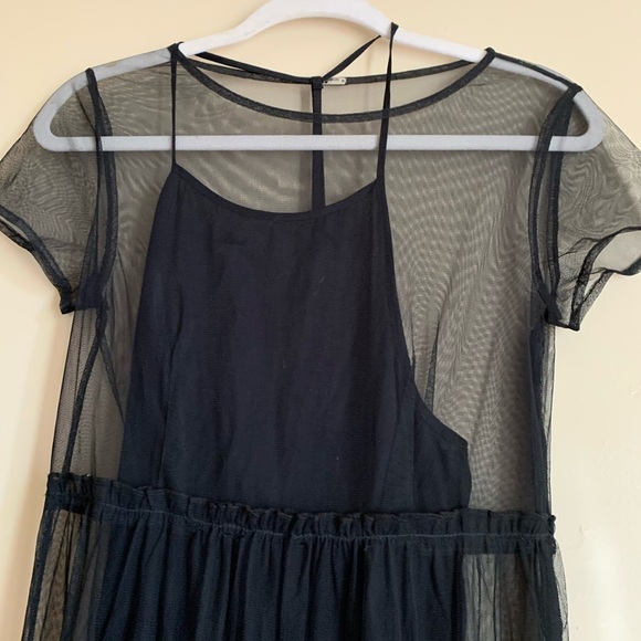 Chan Luu Dress Two Piece Women Size XS Black Full Length Fashion Boho - Picture 7 of 8